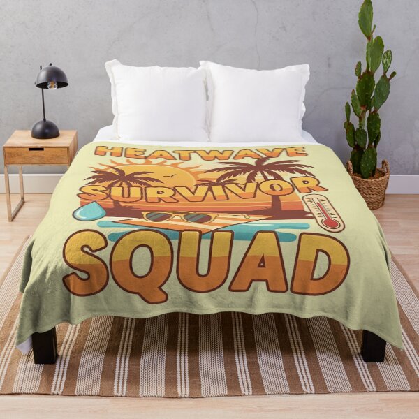 Item preview, Heatwave Survivor Squad Retro Sunset Beach designed and sold by Exquisite Design Studio „Paculówka”.