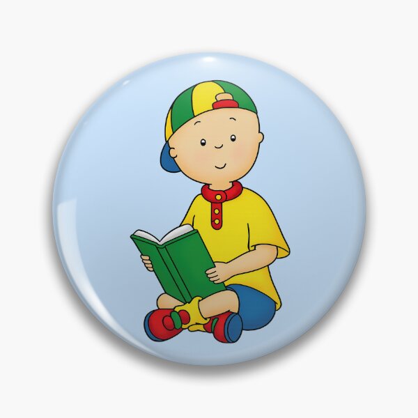 Item preview, Caillou reading a book designed and sold by YChangShop.