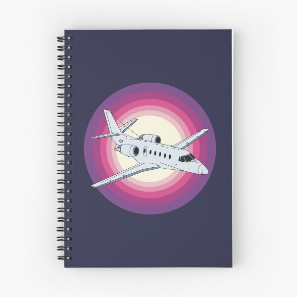 Item preview, Cessna Citation Jet Flying at Sunset Aviation Design designed and sold by skye-studio.
