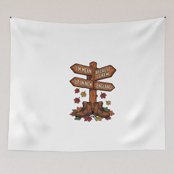 Item preview, New England Vibes Signpost  designed and sold by UllricKramer.