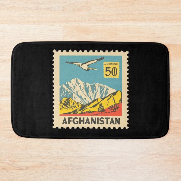 Item preview, Afghanistan Vintage Stamp - Hindu Kush Peaks designed and sold by tiigerdad.