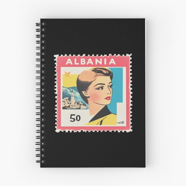 Item preview, Albania Vintage Postage Stamp - Albanian Portrait designed and sold by tiigerdad.