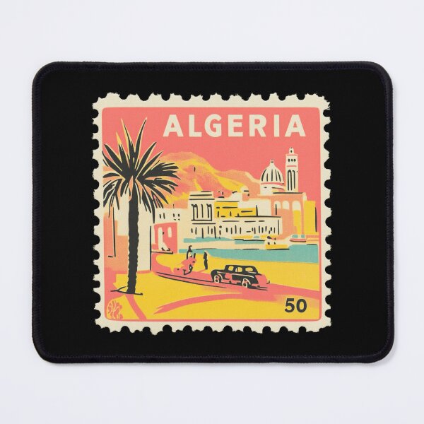 Item preview, Algeria Vintage Postage Stamp - Algiers Casbah designed and sold by tiigerdad.