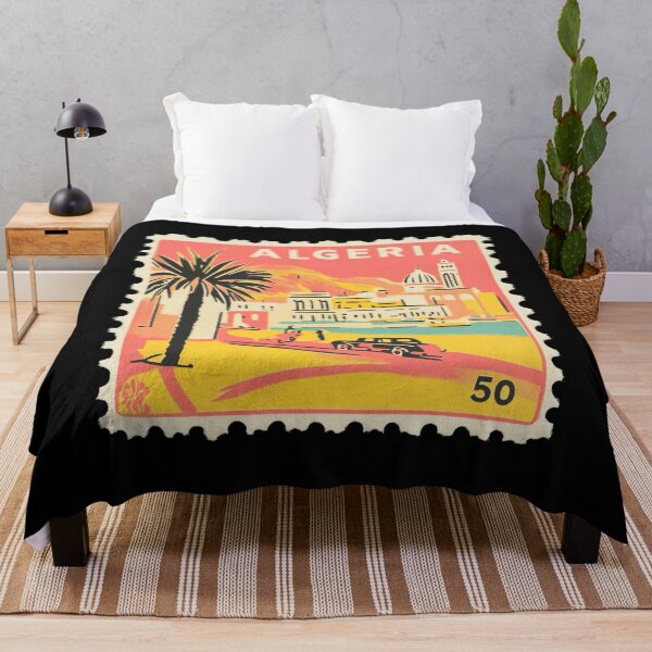Item preview, Algeria Vintage Postage Stamp - Algiers Casbah designed and sold by tiigerdad.