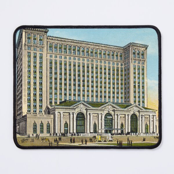Item preview, Detroit Michigan Central Station Vintage designed and sold by Dimensionality.