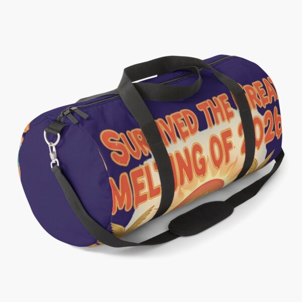 Item preview, I Survived The Great Melting Of 2026 Melting Globe Beach designed and sold by Exquisite Design Studio „Paculówka”.