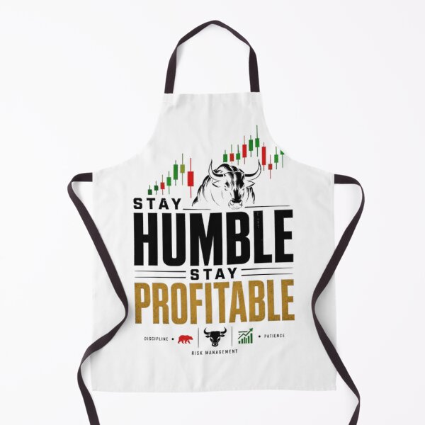 Item preview, Stay Humble Stay Profitable Trading Motivation designed and sold by PipForgeStudio .