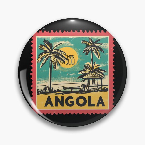 Item preview, Angola Vintage Postage Stamp - Coastal Palms designed and sold by tiigerdad.