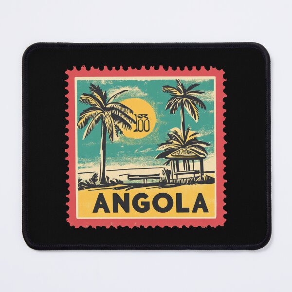 Item preview, Angola Vintage Postage Stamp - Coastal Palms designed and sold by tiigerdad.
