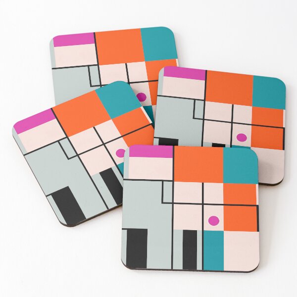 Item preview, Modern Geometric Abstraction – Bauhaus Style designed and sold by Timegraf.