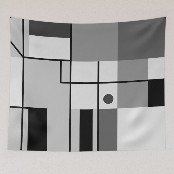 Item preview, Modern Geometric Abstraction – Bauhaus Style designed and sold by Timegraf.