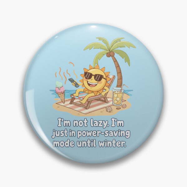 Item preview, Power Saving Mode Until Winter Sun Beach designed and sold by Exquisite Design Studio „Paculówka”.