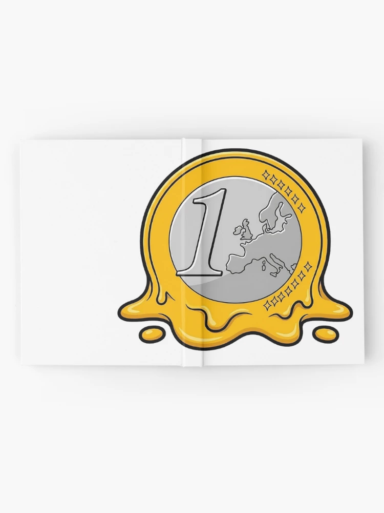 Thumbnail 2 of 3, Journal, Melted Coin designed and sold by InkFool.