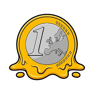 Artwork thumbnail, Melted Coin by InkFool