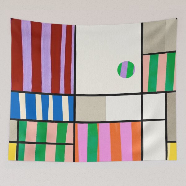 Item preview, Modern Geometric Abstraction – Bauhaus Style designed and sold by Timegraf.