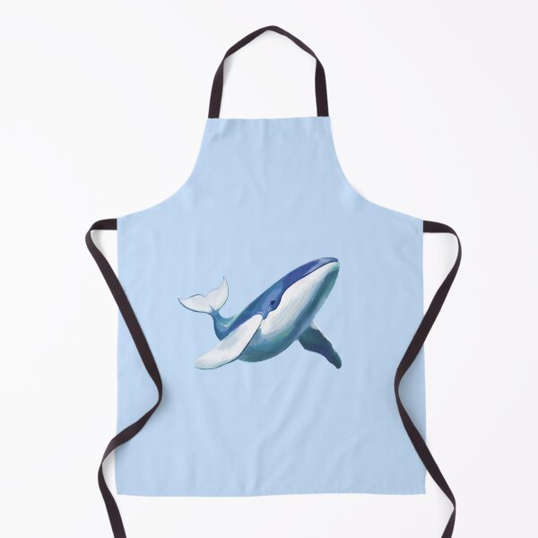 Item preview, Cute Humpback Whale Swimming Drawing designed and sold by Deep Descent.