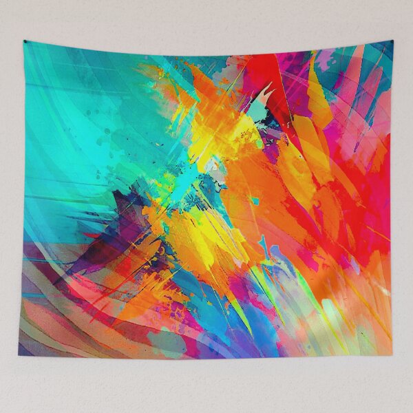Item preview, Colorful Abstract Art designed and sold by ViaARTfactory.
