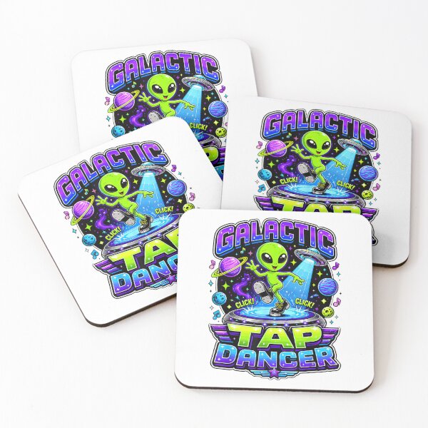 Item preview, Tap Dance Alien Cosmic Tap Dancer Space Art T-Shirt designed and sold by DArtfulStudio.