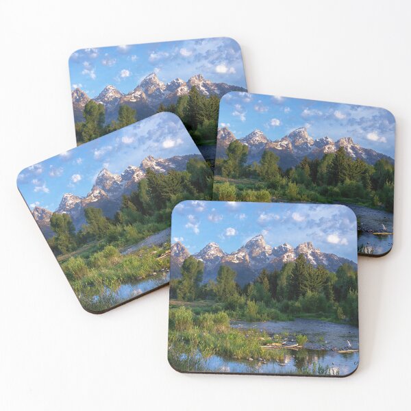 Item preview, Cotton Candy Clouds Over The Tetons designed and sold by ImagesbyCharyn.