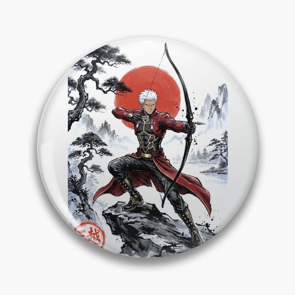 Item preview, Archer Sumi-e designed and sold by Mitsugoshi.