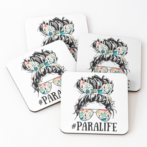 Item preview, Teacher Messy Bun Paraprofessional Life T-Shirt Small designed and sold by SavsMerch.