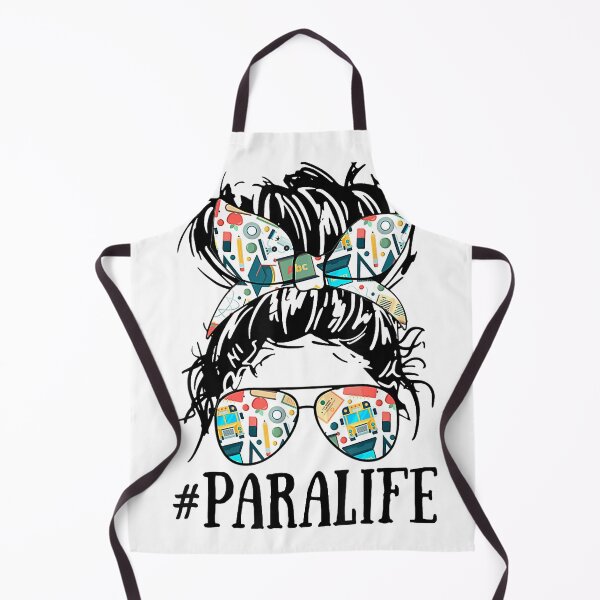 Item preview, Teacher Messy Bun Paraprofessional Life T-Shirt Small designed and sold by SavsMerch.
