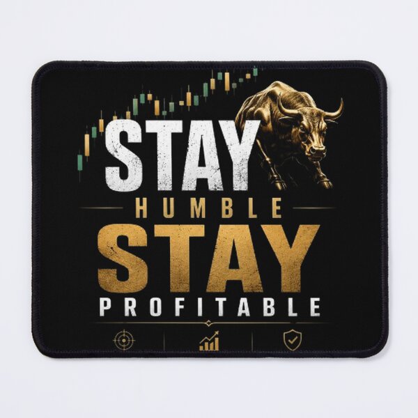 Item preview, Stay Humble Stay Profitable Premium Trading Design designed and sold by PipForgeStudio .