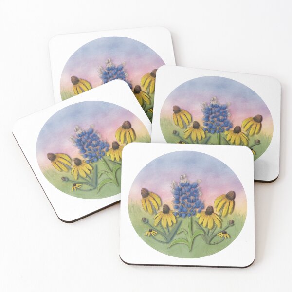 Item preview, Bluebonnet Sunrise in the Round designed and sold by CaroStudioTX.