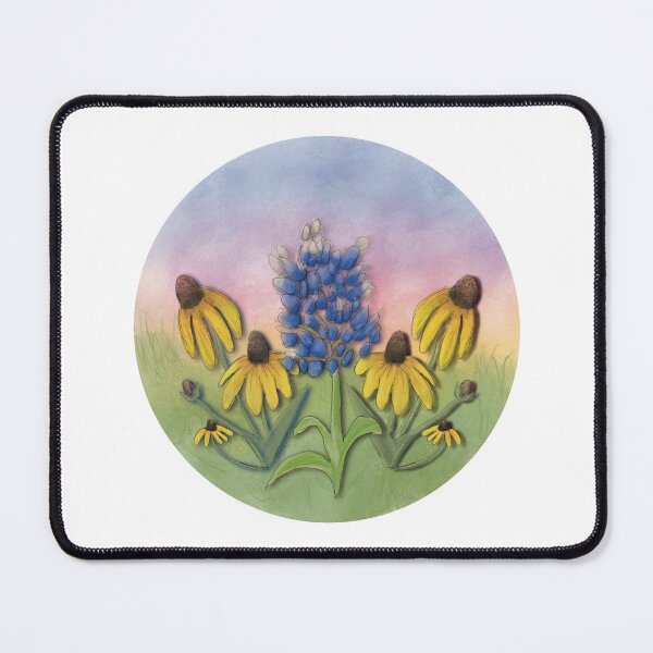 Item preview, Bluebonnet Sunrise in the Round designed and sold by CaroStudioTX.
