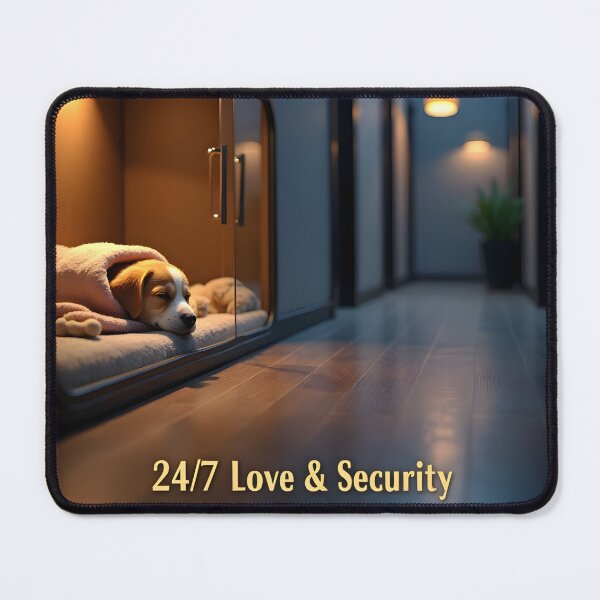 Item preview, Overnight Pet Boarding 24/7 Security: Luxury Dog Hotel Suite Ad Banner designed and sold by Creative-RE.