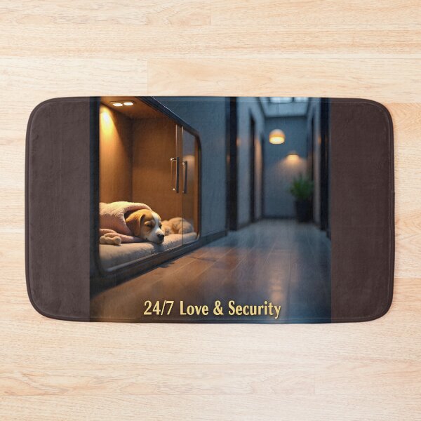 Item preview, Overnight Pet Boarding 24/7 Security: Luxury Dog Hotel Suite Ad Banner designed and sold by Creative-RE.