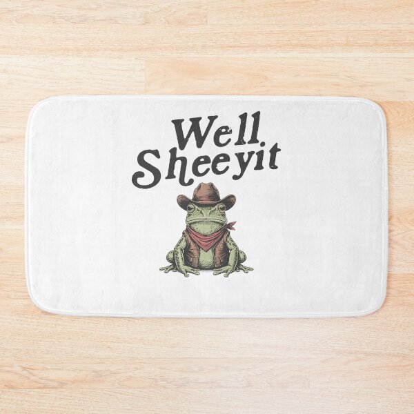 Item preview, Well Sheeyit Funny Frog Cowboy designed and sold by nosu-art-pod.