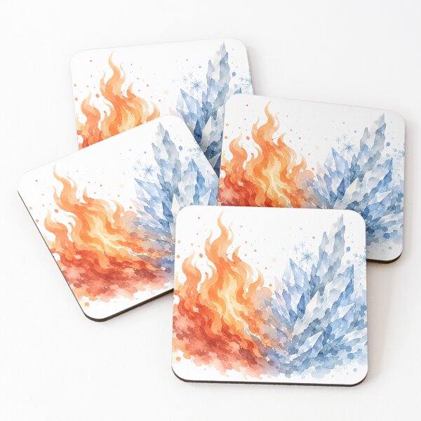 Item preview, Fire and ice designed and sold by JoJays Designs.