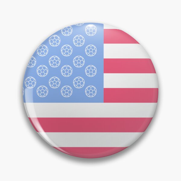 Item preview, USA Soccer Flag — American Flag Soccer Ball Stars Pattern | Soccer Fan Gift, Patriotic Football Tee designed and sold by ArtofDari.