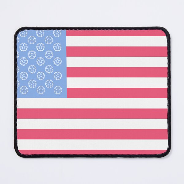 Item preview, USA Soccer Flag — American Flag Soccer Ball Stars Pattern | Soccer Fan Gift, Patriotic Football Tee designed and sold by ArtofDari.