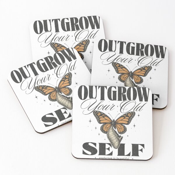 Item preview, Outgrow Your Old Self designed and sold by GrooveAndGlow.