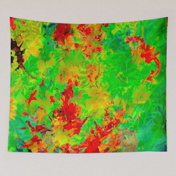 Item preview, Green Pattern Abstract designed and sold by ViaARTfactory.