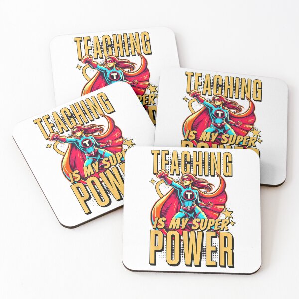 Item preview, Teaching is My Super Power - Superhero Teacher T-Shirt designed and sold by JJLetterDesigns.