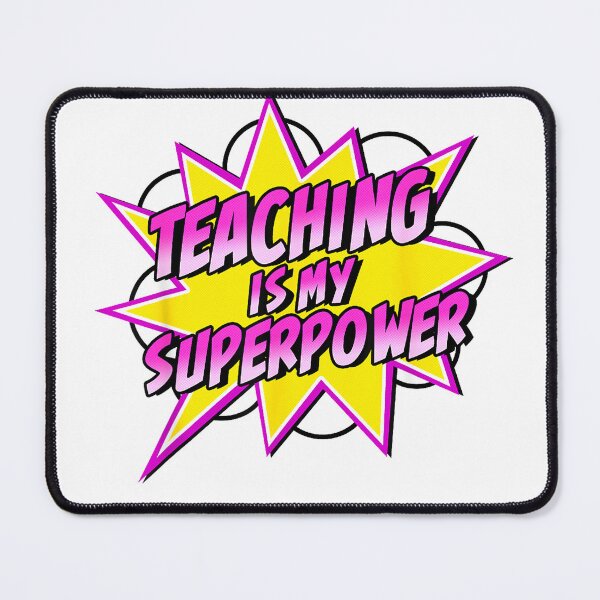 Item preview, Teaching is My Superpower Retro Comic Super Teacher T-Shirt designed and sold by Voila-creative.