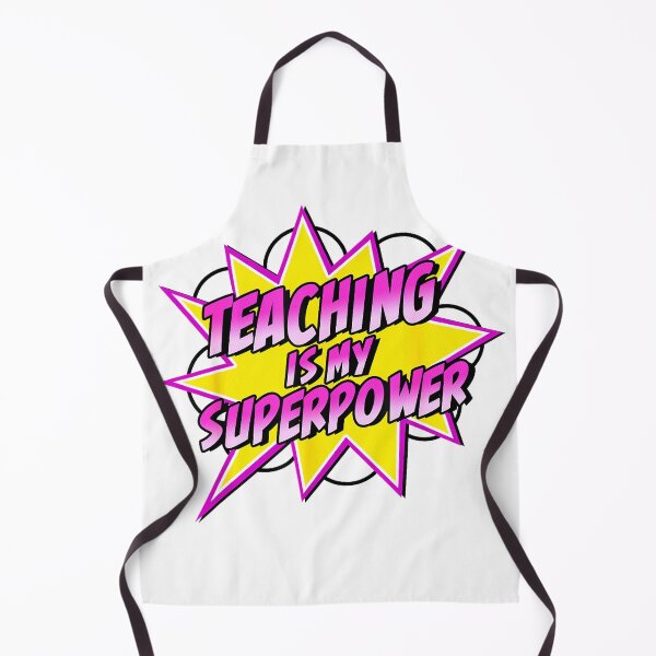 Item preview, Teaching is My Superpower Retro Comic Super Teacher T-Shirt designed and sold by Voila-creative.