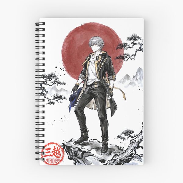 Item preview, Caelus Sumi-e designed and sold by Mitsugoshi.