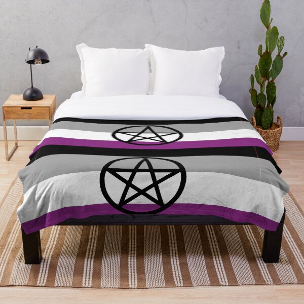 Item preview, Protect the Asexuals- Asexual protection pentacle  designed and sold by The Bi Witch.