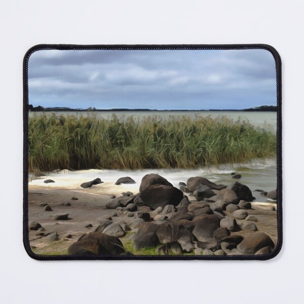 Item preview, Tranquil Shores of Lake Bolac designed and sold by Yolanda Caporn Art.