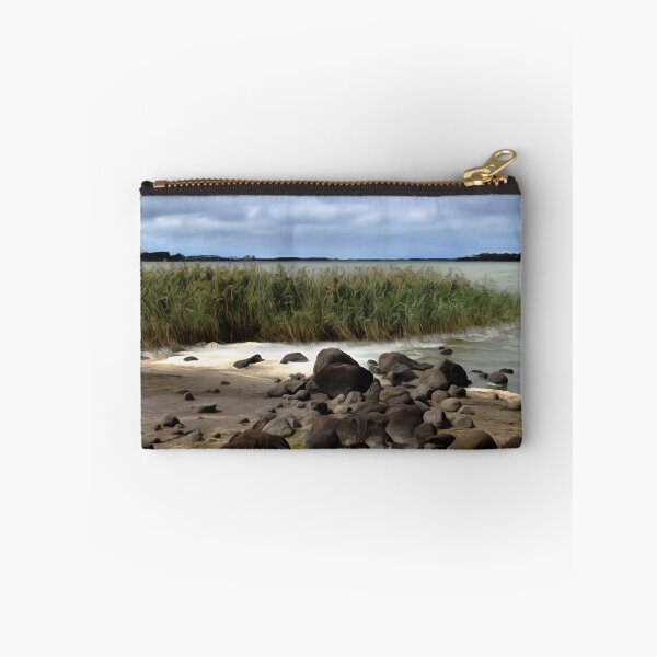 Item preview, Tranquil Shores of Lake Bolac designed and sold by Yolanda Caporn Art.
