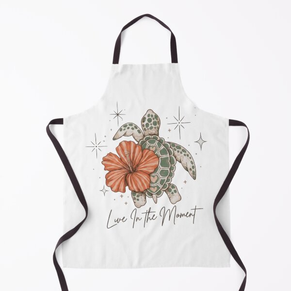 Item preview, Live In Moment Sea Turtle Hibiscus Flower designed and sold by calavonaOOP.