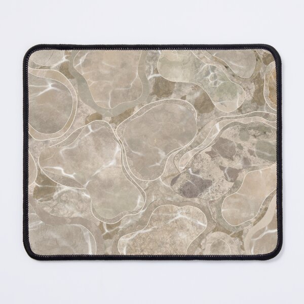 Item preview, Abstract Stone and Water Reflection Textured Pattern designed and sold by Witsnu7356.