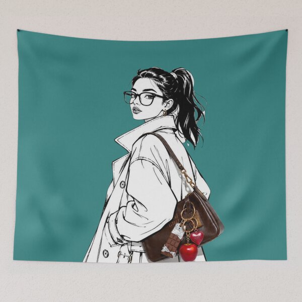 Item preview, Stylish Woman designed and sold by loveartslife.