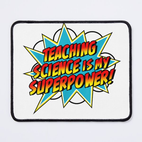 Item preview, Teaching Science is My Superpower Retro Comic Super Teacher T-Shirt designed and sold by KTY-NUSS.