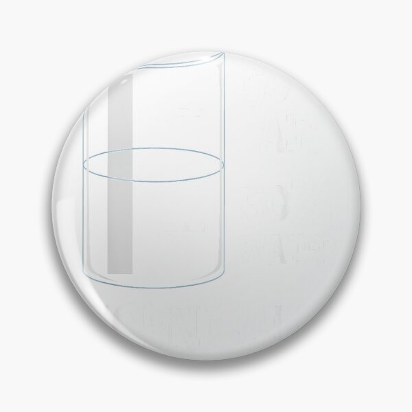 Item preview, Technically The Glass is Full - Chemistry Humor Science T-Shirt designed and sold by gidget-gadget.