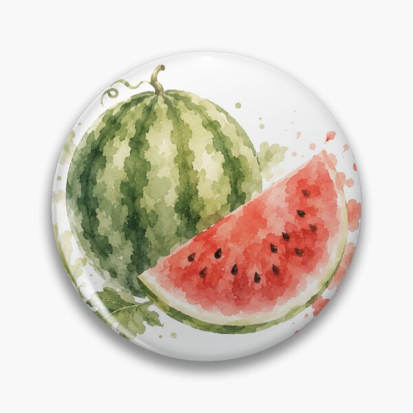 Item preview, watercolour watermelon designed and sold by JoJays Designs.